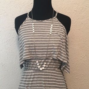 REBELSUGAR S striped dress